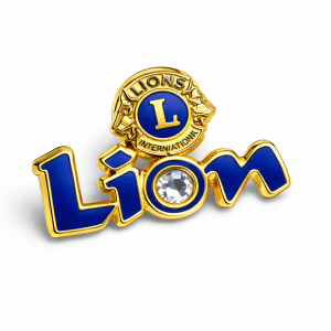 BLUE LION PIN