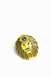 BLACK LION FACE