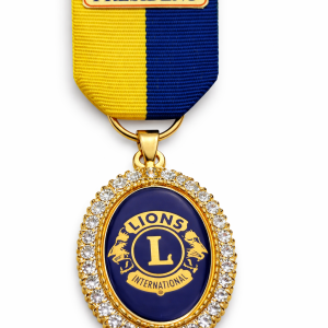 Hanging medal president