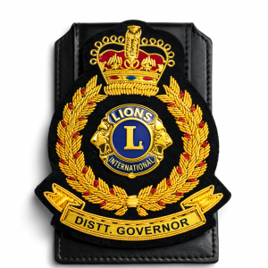 Embroidery badge for dg