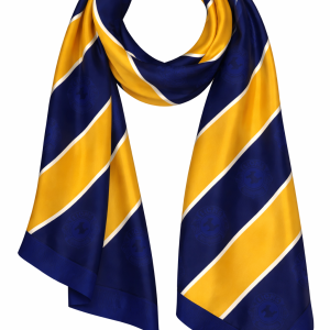 Yellow printed scarf