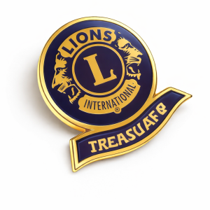 Treasurer pin
