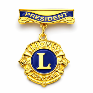 President hanging pin