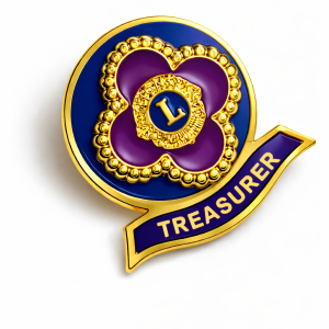 Treasurer shield shape