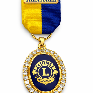Hanging medal treasurer