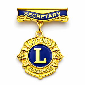 Secretary hanging pin