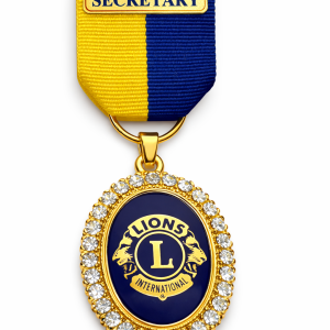 Hanging medal secretary