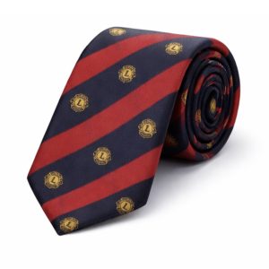 Weaving tie red