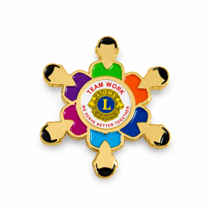TEAM WORK PIN