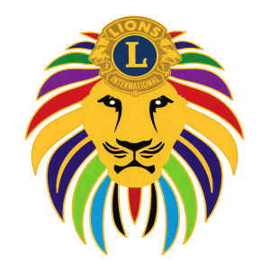 COLOUR FUL LION FACE