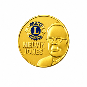 MELVIN JONES GOLD PIN