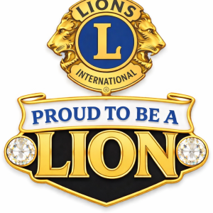 PROUD TO BE LION WITH DIAMOND